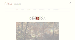 Desktop Screenshot of deangioia.com